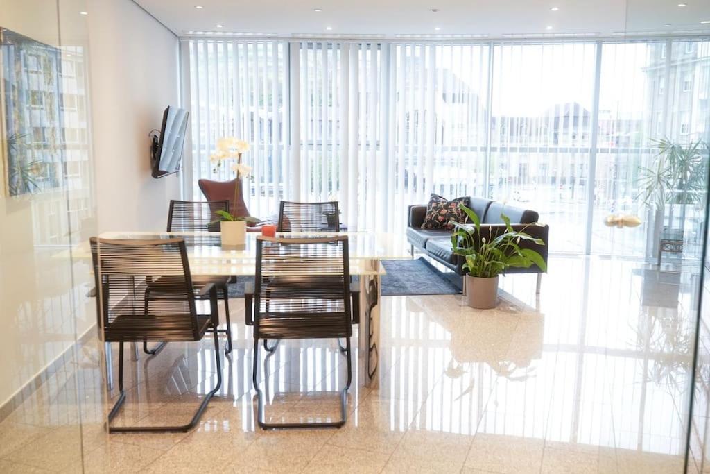 Exklusive Stadtoase Design-Wohnung - Panoramablick Koblenz  Luaran gambar