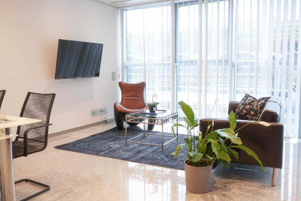 Exklusive Stadtoase Design-Wohnung - Panoramablick Koblenz  Luaran gambar